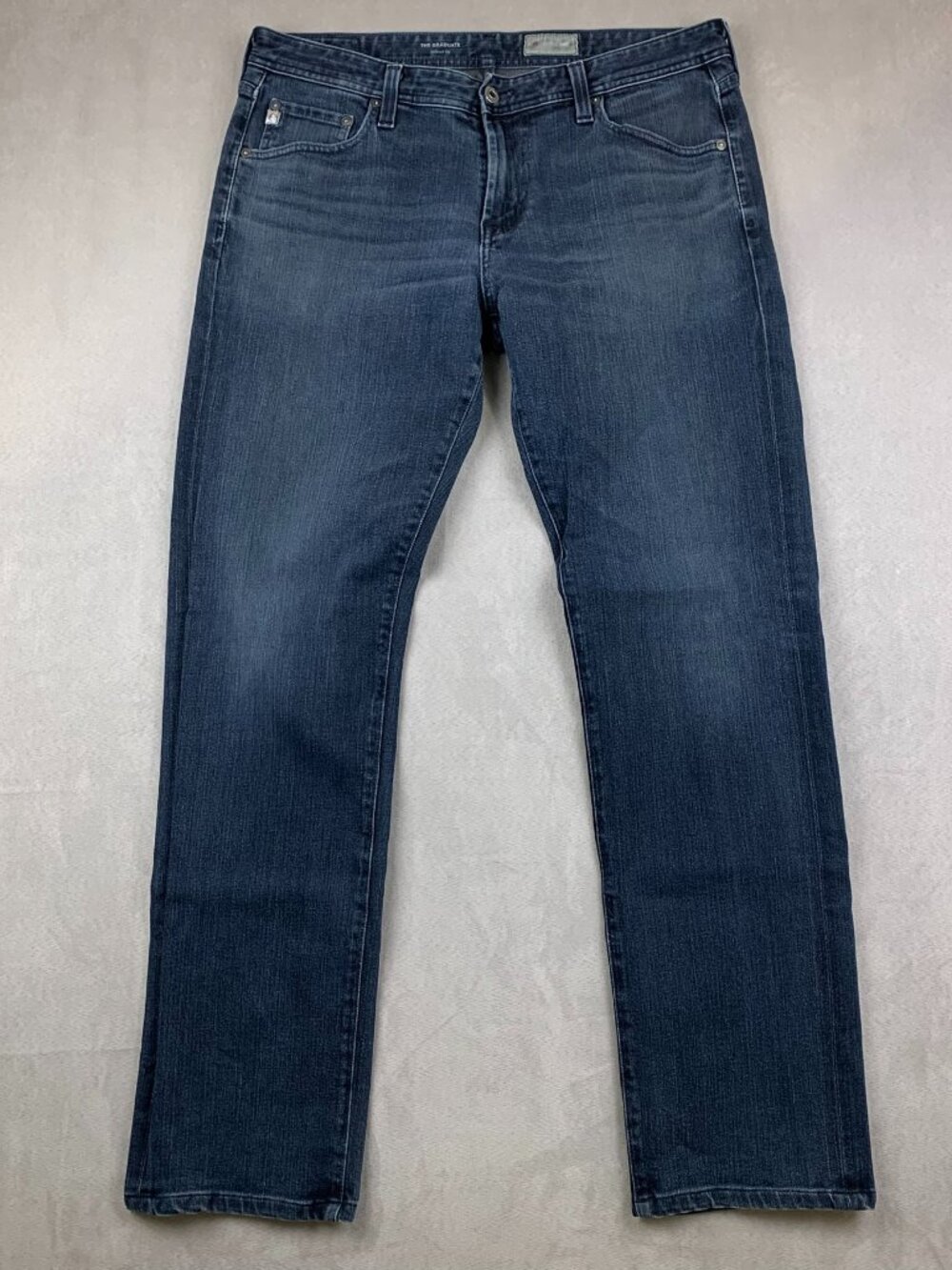 AG Adriano Goldschmied Mens Pants 33 Blue Jeans Graduate Tailored Leg 33x33